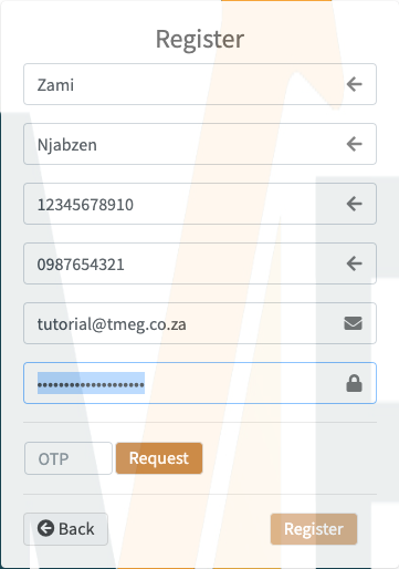 Register as Online Applicant